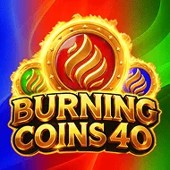 Burning Coins 40 game tile