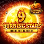 9 Burning Stars Halloween game tile